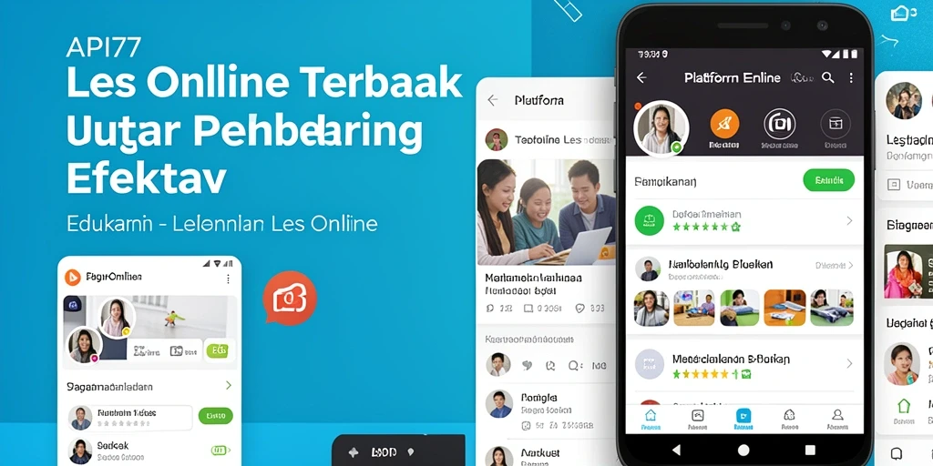 Tampilan antarmuka aplikasi API77 yang modern dan ramah pengguna.
