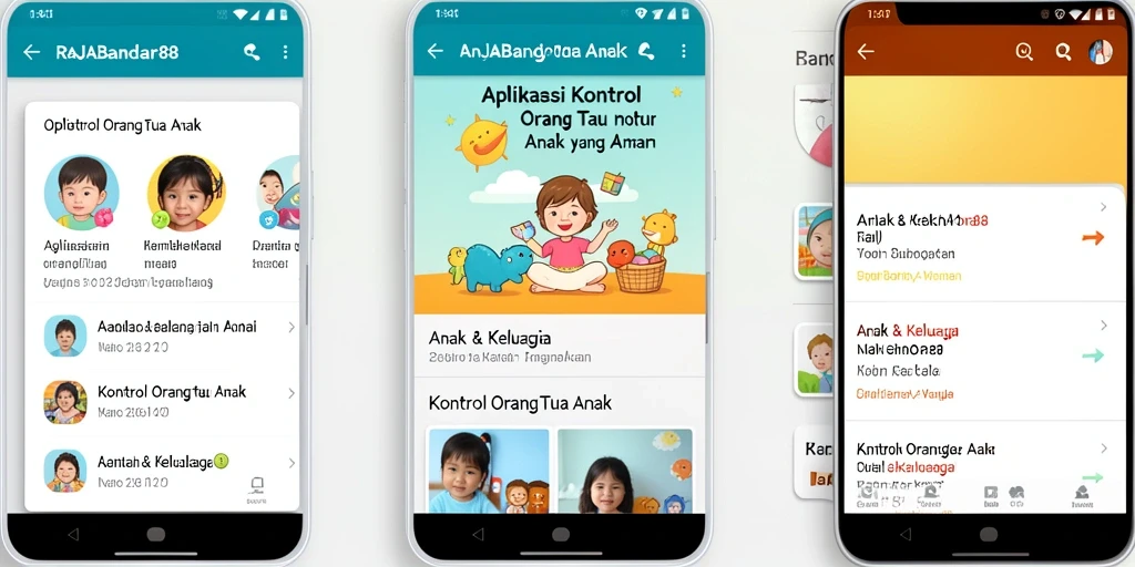 Tampilan antarmuka RAJABANDAR88 untuk kontrol orang tua yang sederhana dan efektif.